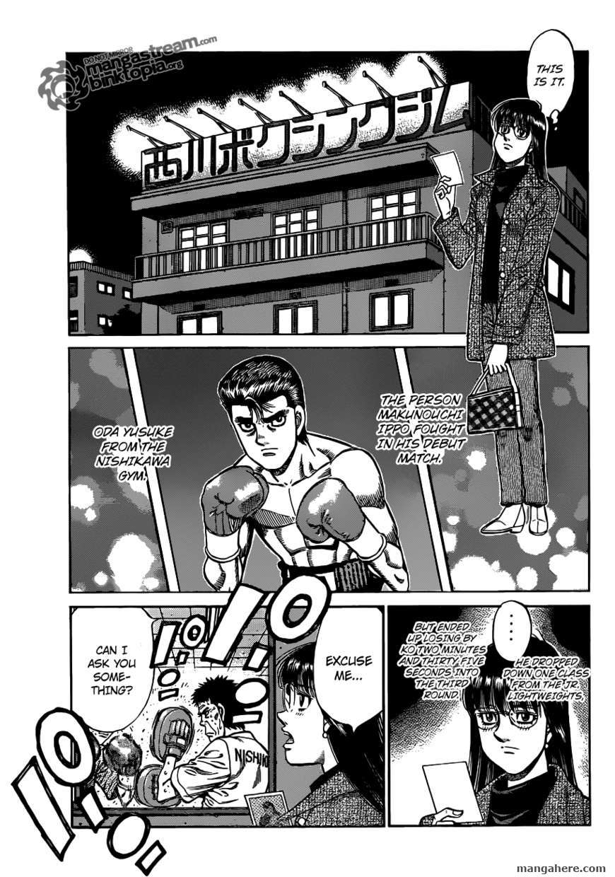 Hajime no Ippo Chapter 920 page 10 - Chapter 920 : The Challenger's Mystery
