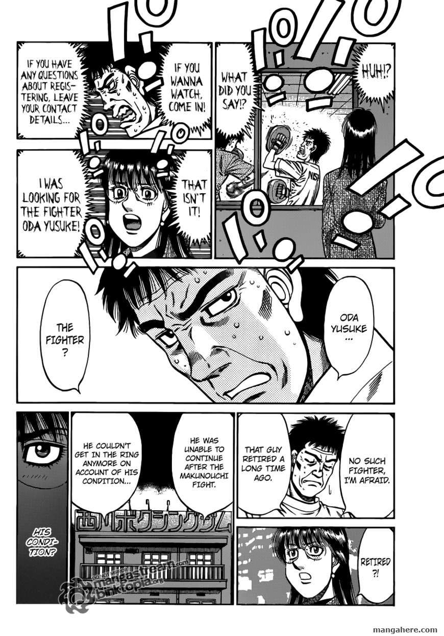 Hajime no Ippo Chapter 920 page 11 - Chapter 920 : The Challenger's Mystery