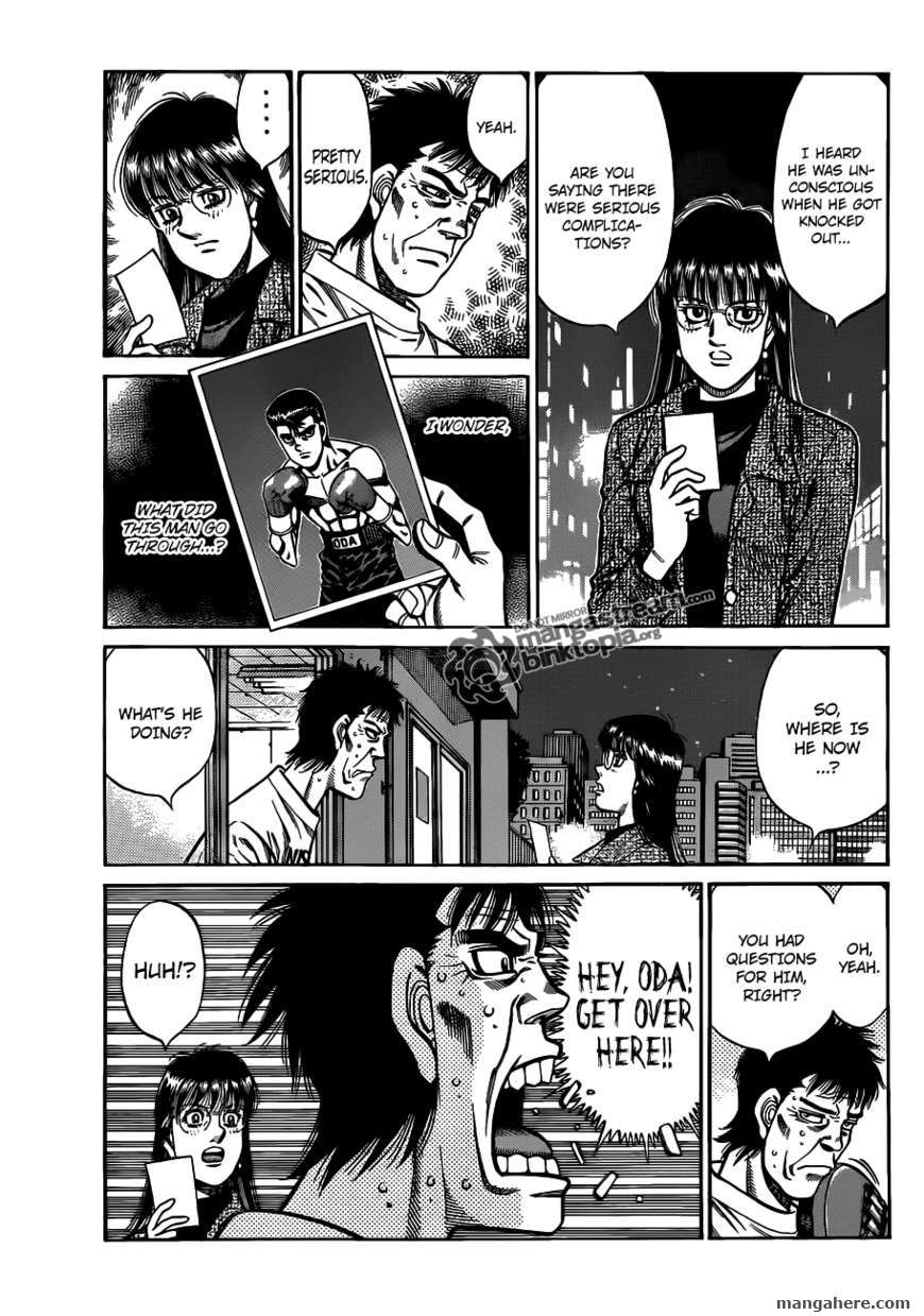 Hajime no Ippo Chapter 920 page 12 - Chapter 920 : The Challenger's Mystery