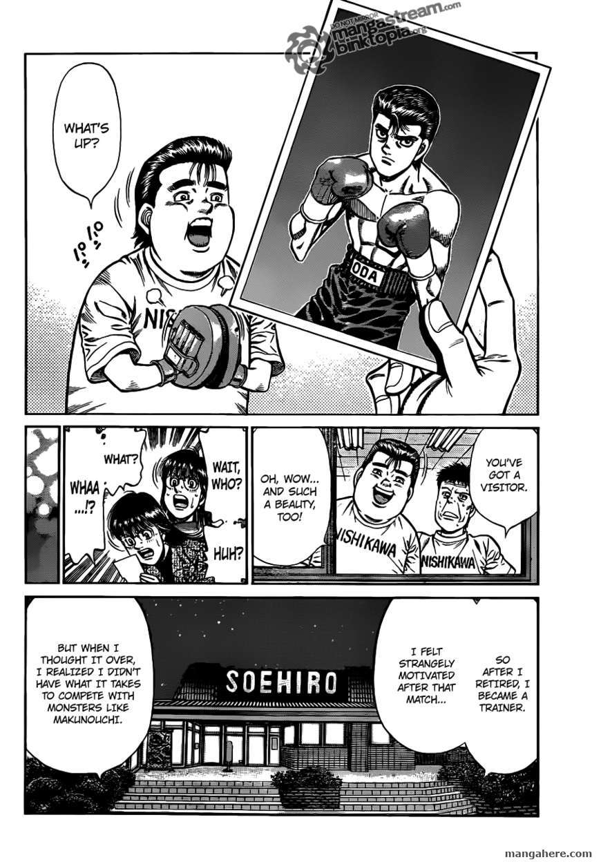 Hajime no Ippo Chapter 920 page 13 - Chapter 920 : The Challenger's Mystery