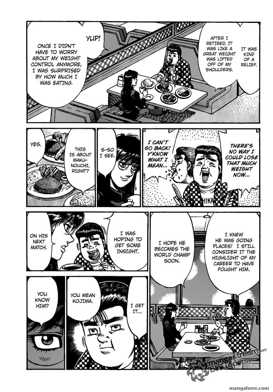 Hajime no Ippo Chapter 920 page 14 - Chapter 920 : The Challenger's Mystery