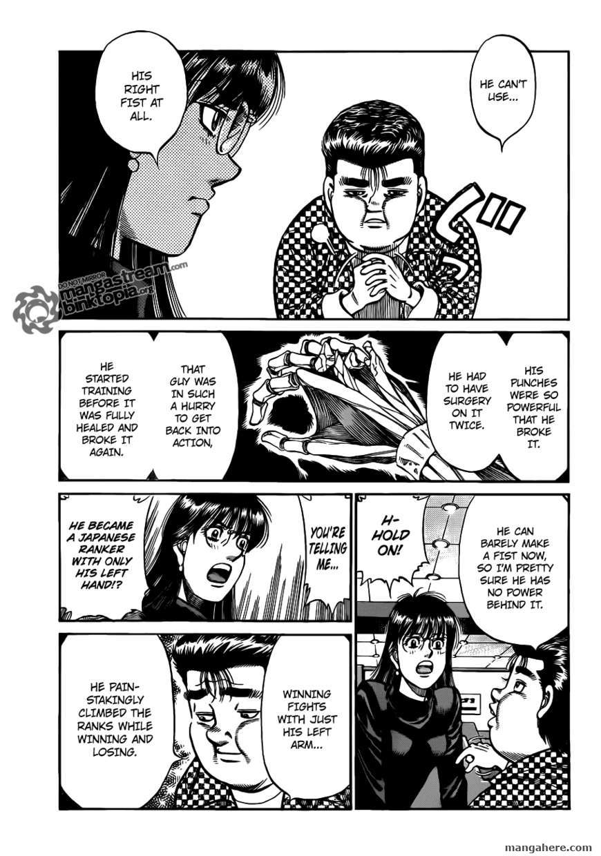 Hajime no Ippo Chapter 920 page 16 - Chapter 920 : The Challenger's Mystery