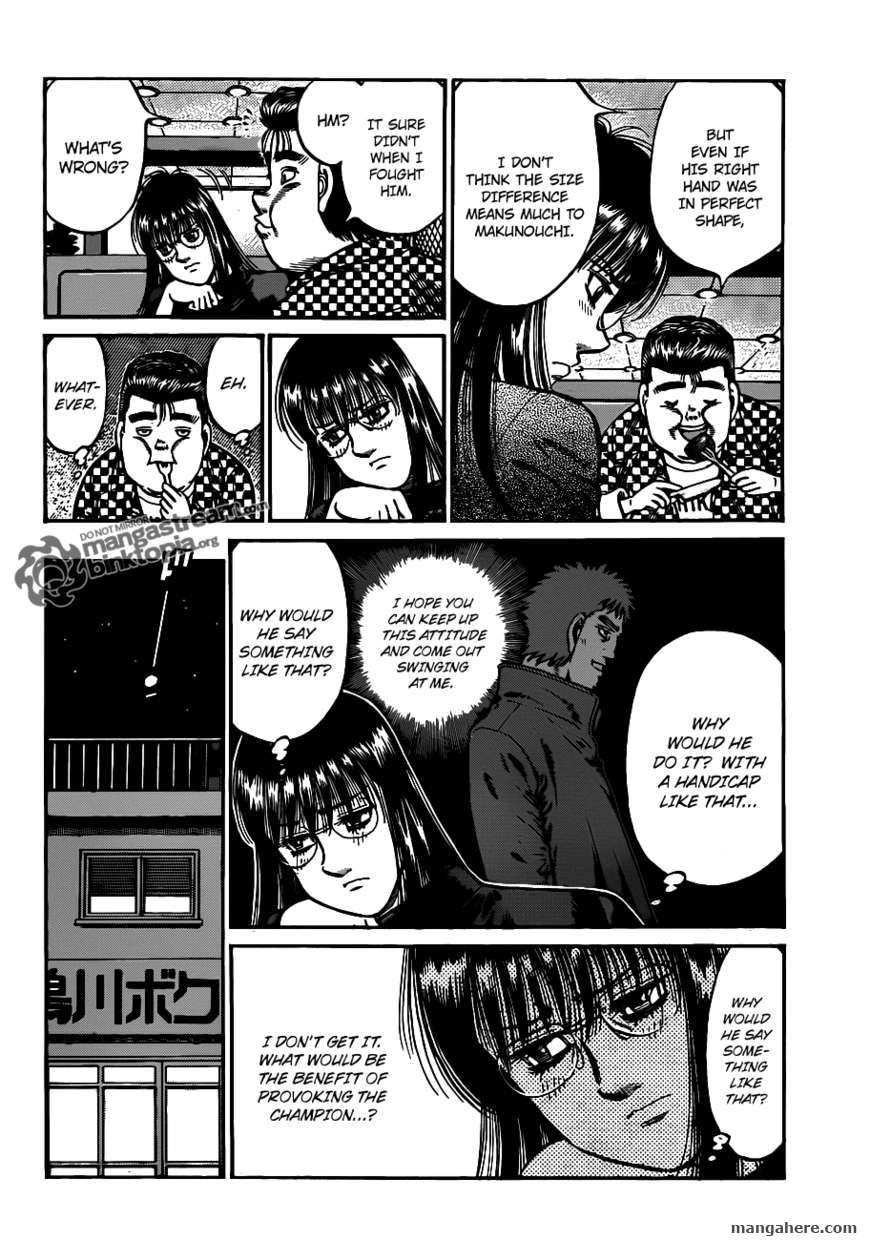 Hajime no Ippo Chapter 920 page 17 - Chapter 920 : The Challenger's Mystery