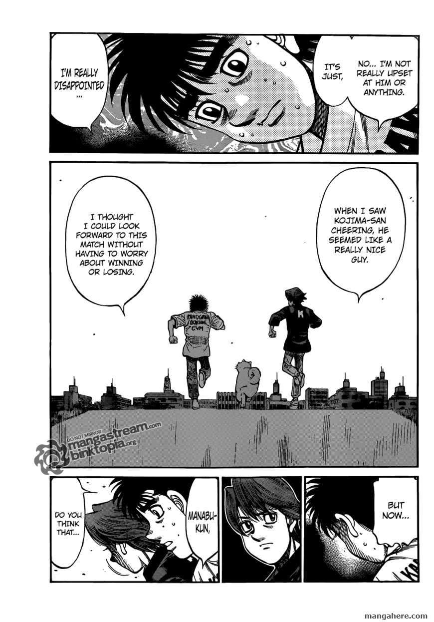 Hajime no Ippo Chapter 920 page 4 - Chapter 920 : The Challenger's Mystery