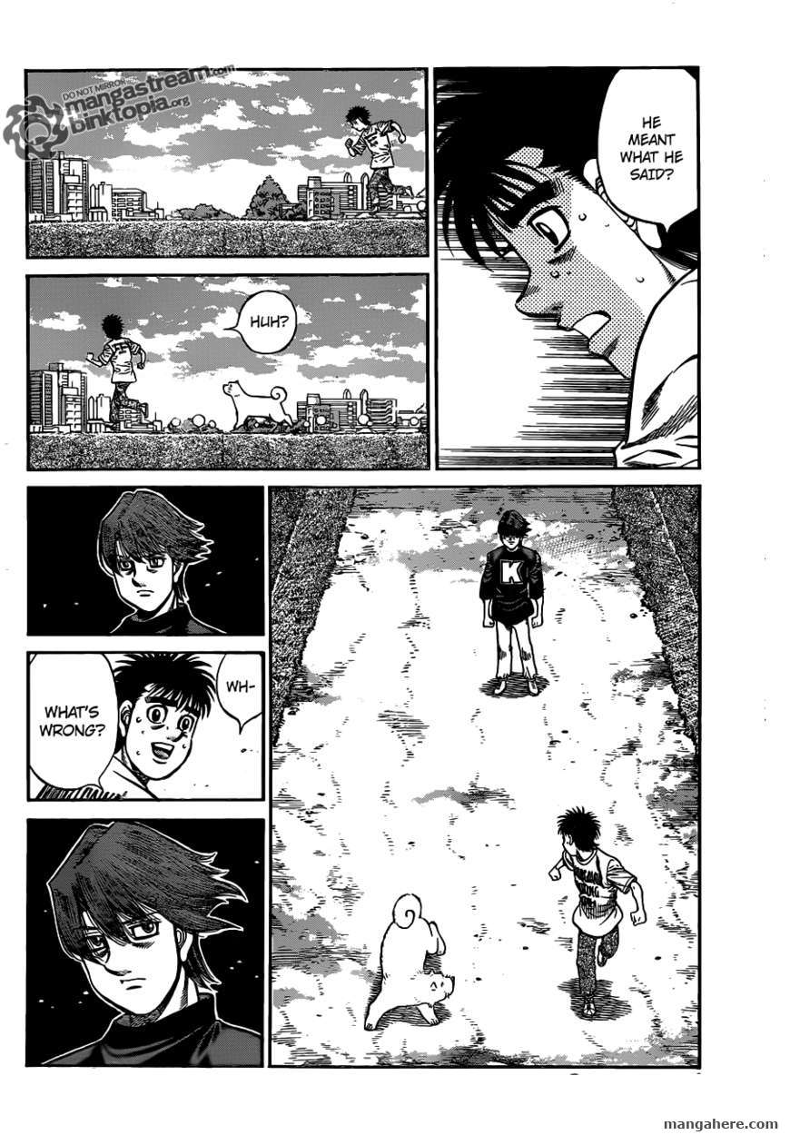 Hajime no Ippo Chapter 920 page 5 - Chapter 920 : The Challenger's Mystery