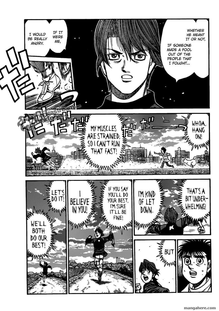 Hajime no Ippo Chapter 920 page 6 - Chapter 920 : The Challenger's Mystery
