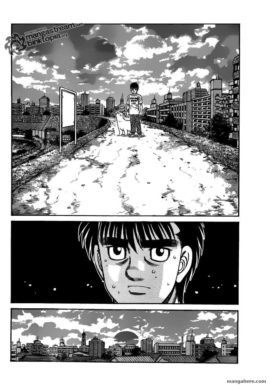 Hajime no Ippo Chapter 920 page 7 - Chapter 920 : The Challenger's Mystery
