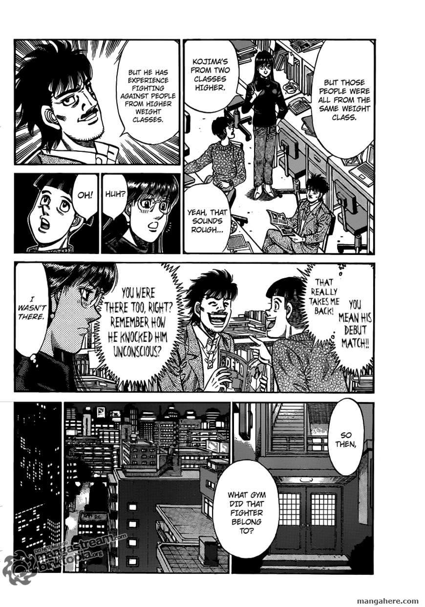 Hajime no Ippo Chapter 920 page 9 - Chapter 920 : The Challenger's Mystery