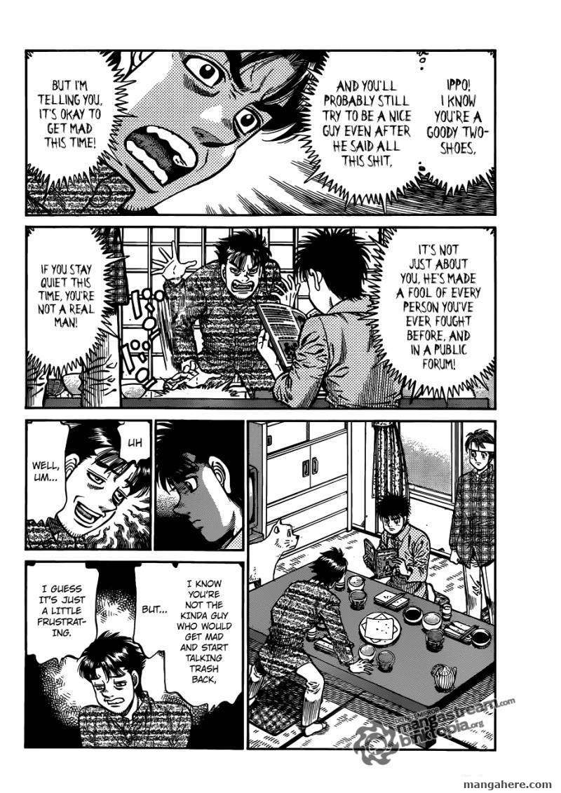 Hajime no Ippo Chapter 921 page 12 - Chapter 921 : A Little Too Much