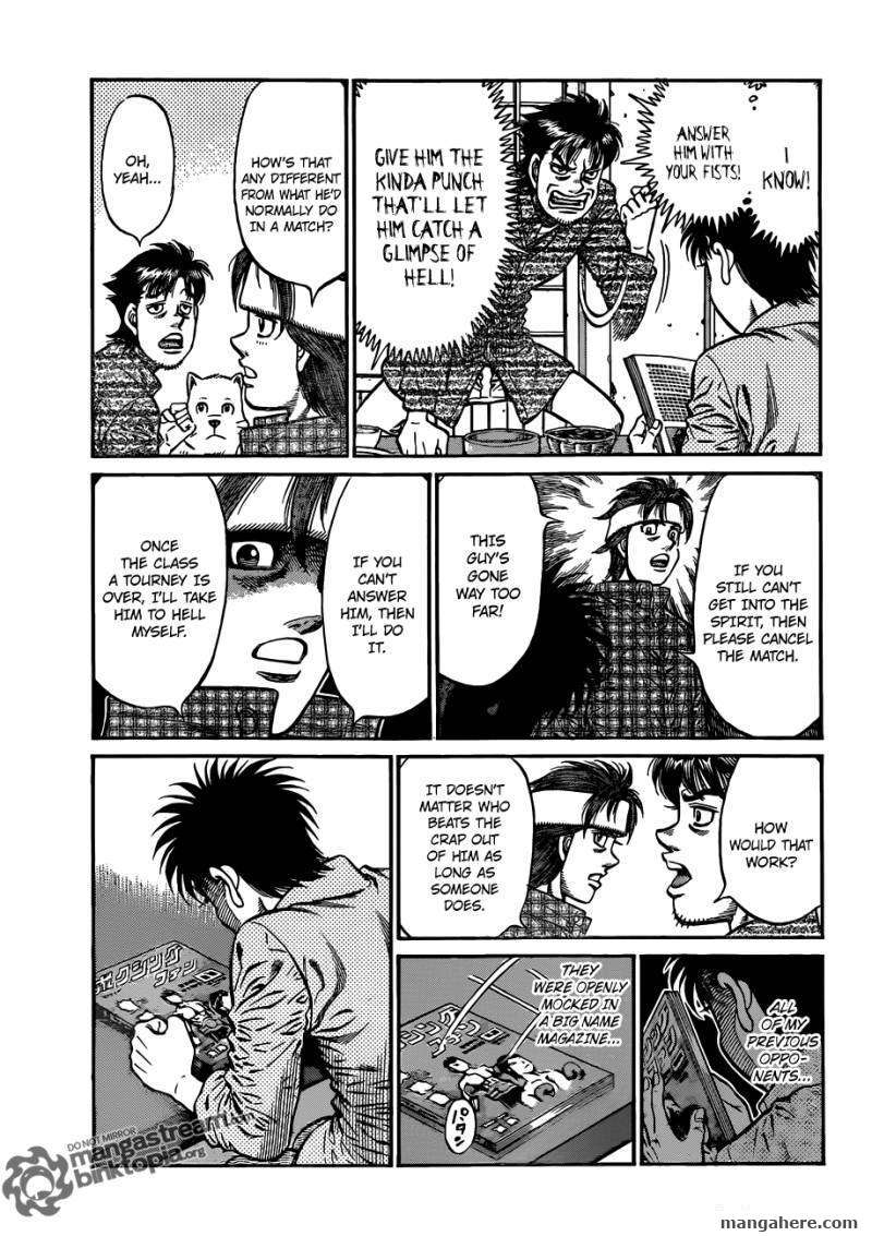 Hajime no Ippo Chapter 921 page 13 - Chapter 921 : A Little Too Much