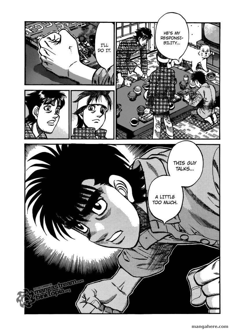 Hajime no Ippo Chapter 921 page 15 - Chapter 921 : A Little Too Much