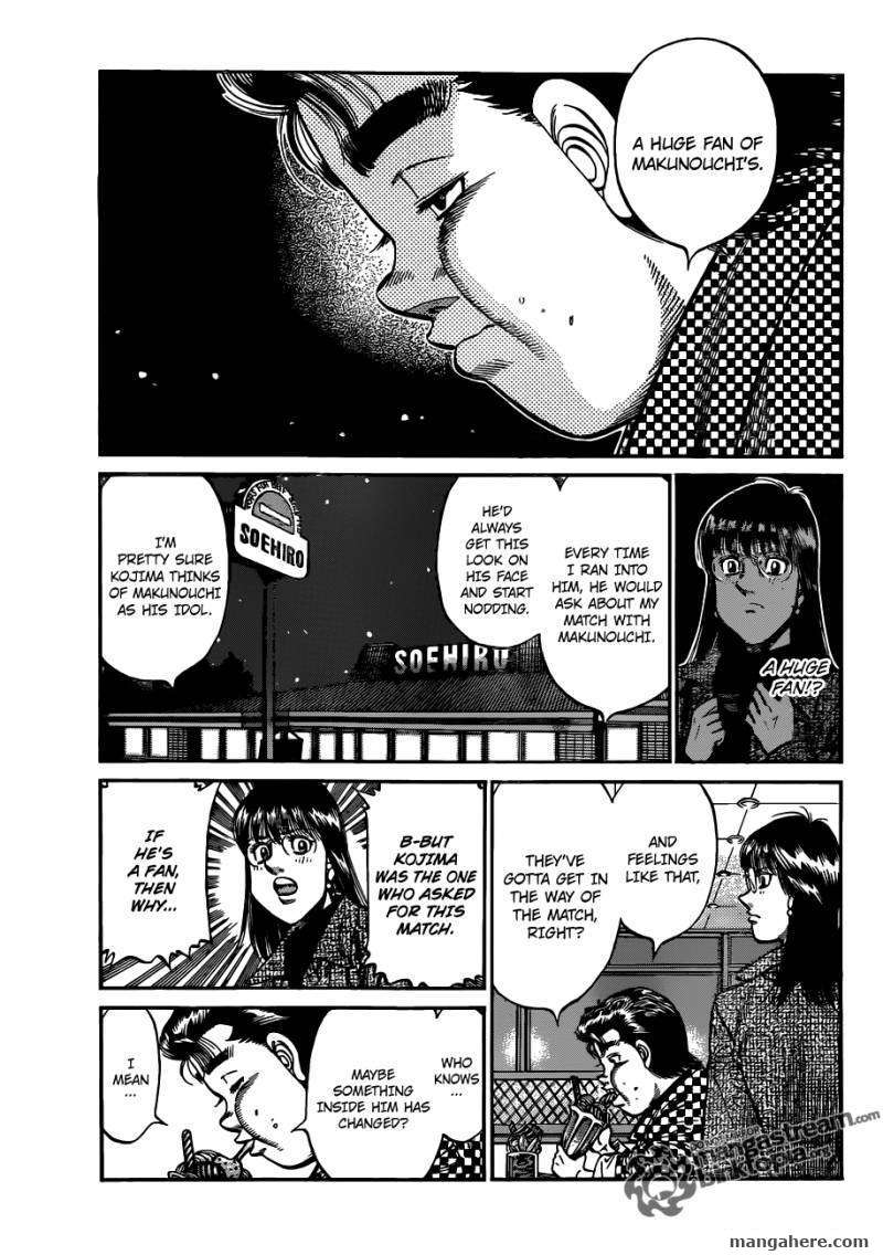 Hajime no Ippo Chapter 921 page 3 - Chapter 921 : A Little Too Much