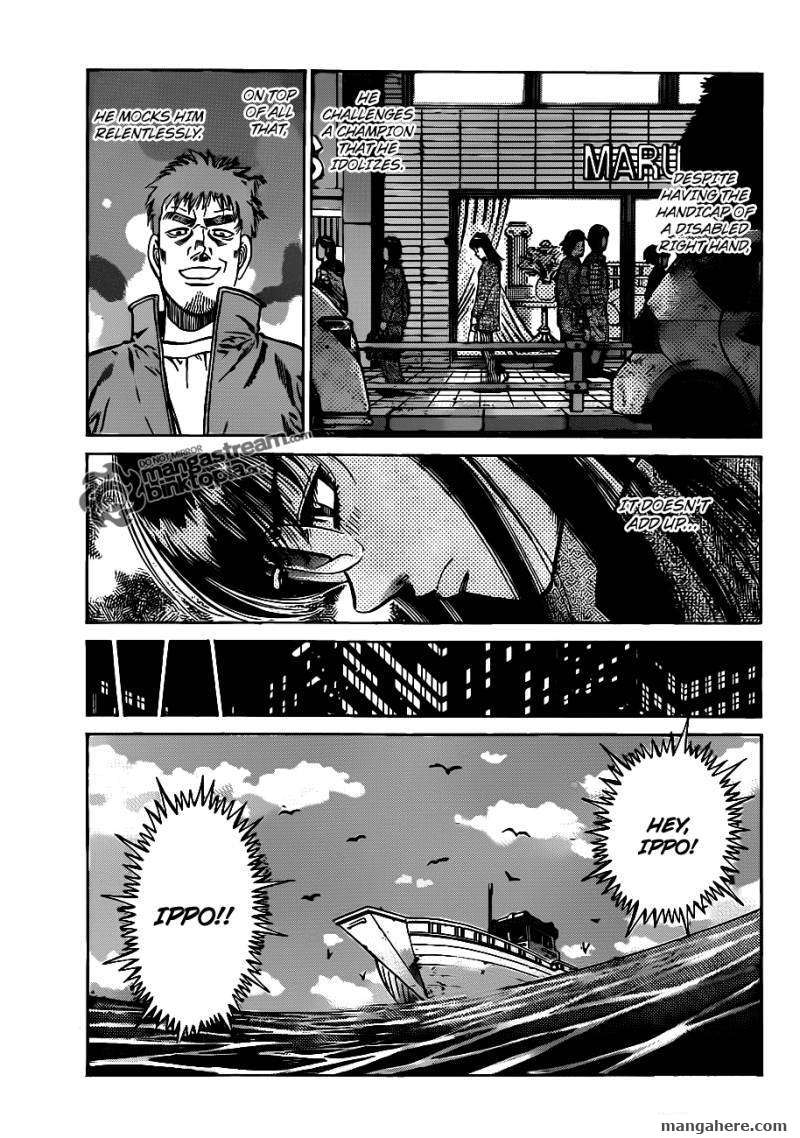 Hajime no Ippo Chapter 921 page 5 - Chapter 921 : A Little Too Much