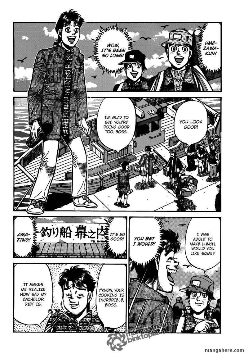Hajime no Ippo Chapter 921 page 6 - Chapter 921 : A Little Too Much