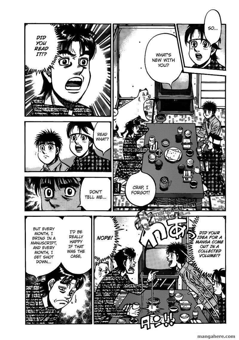 Hajime no Ippo Chapter 921 page 7 - Chapter 921 : A Little Too Much