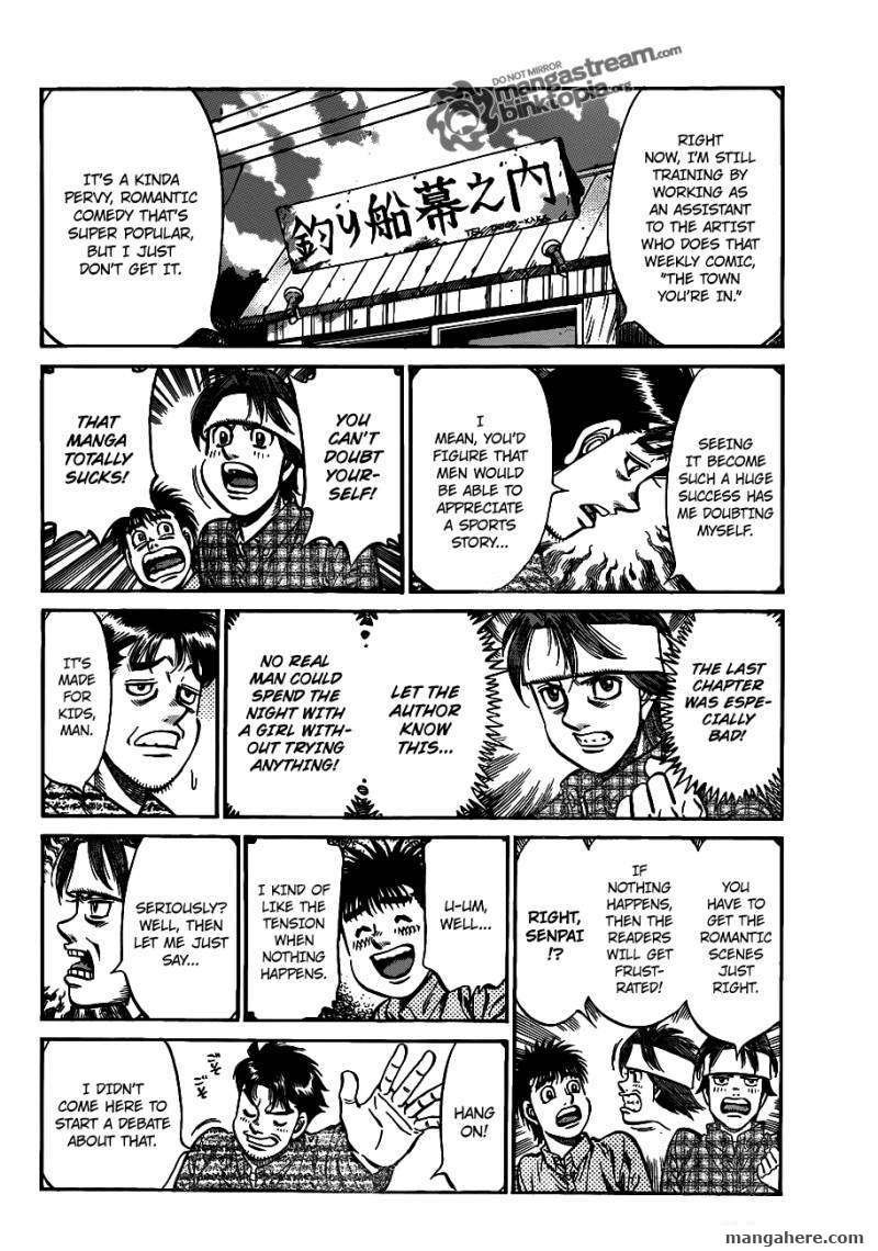 Hajime no Ippo Chapter 921 page 8 - Chapter 921 : A Little Too Much