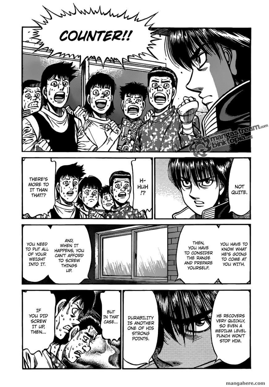 Hajime no Ippo Chapter 922 page 10 - Chapter 922 : Kojima's Weapon
