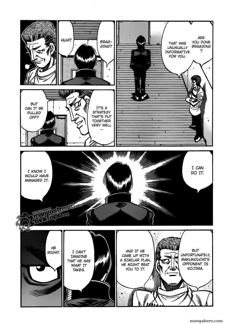 Hajime no Ippo Chapter 922 page 12 - Chapter 922 : Kojima's Weapon