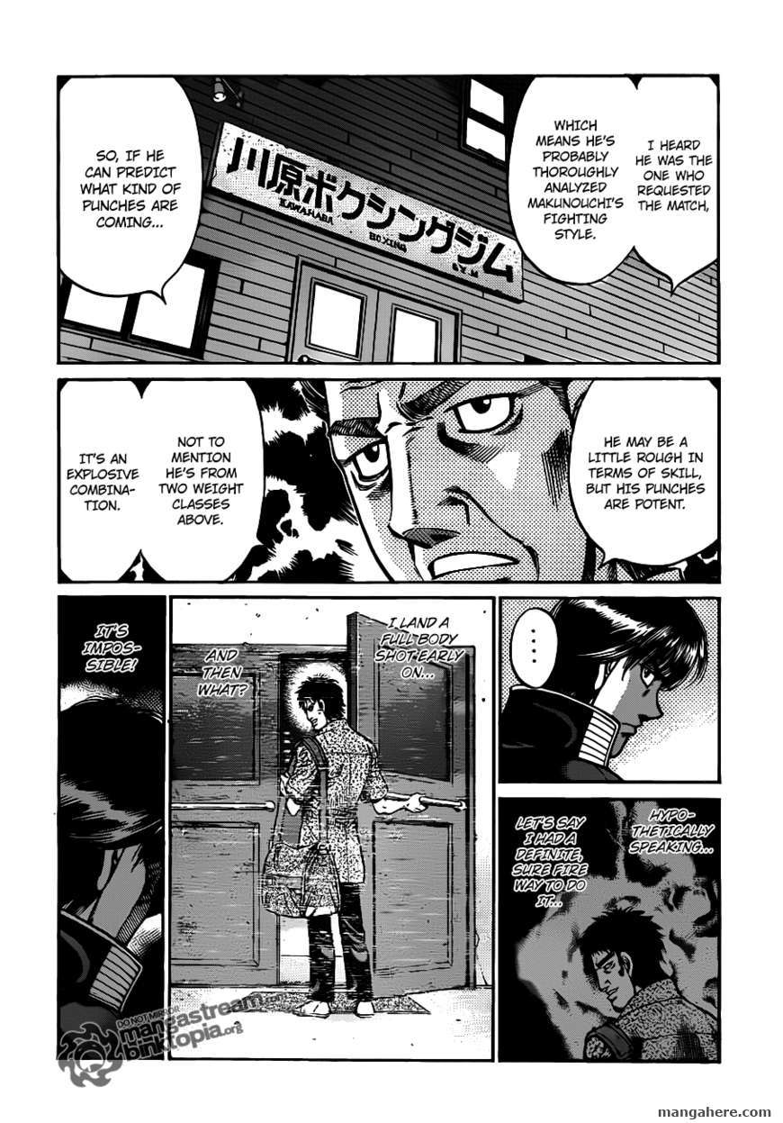 Hajime no Ippo Chapter 922 page 13 - Chapter 922 : Kojima's Weapon