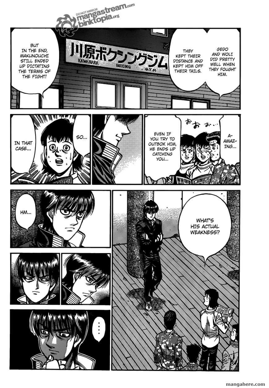 Hajime no Ippo Chapter 922 page 5 - Chapter 922 : Kojima's Weapon