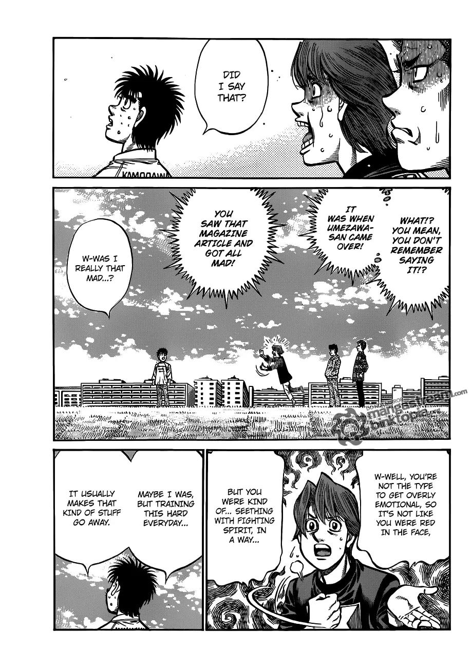 Hajime no Ippo Chapter 923 page 12 - Chapter 923 : Did I Say That?