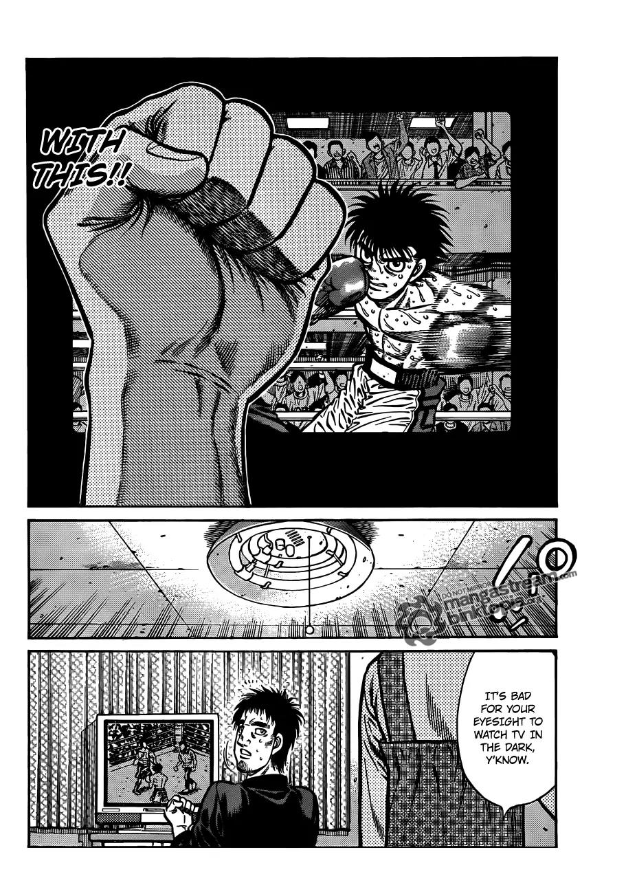 Hajime no Ippo Chapter 923 page 5 - Chapter 923 : Did I Say That?