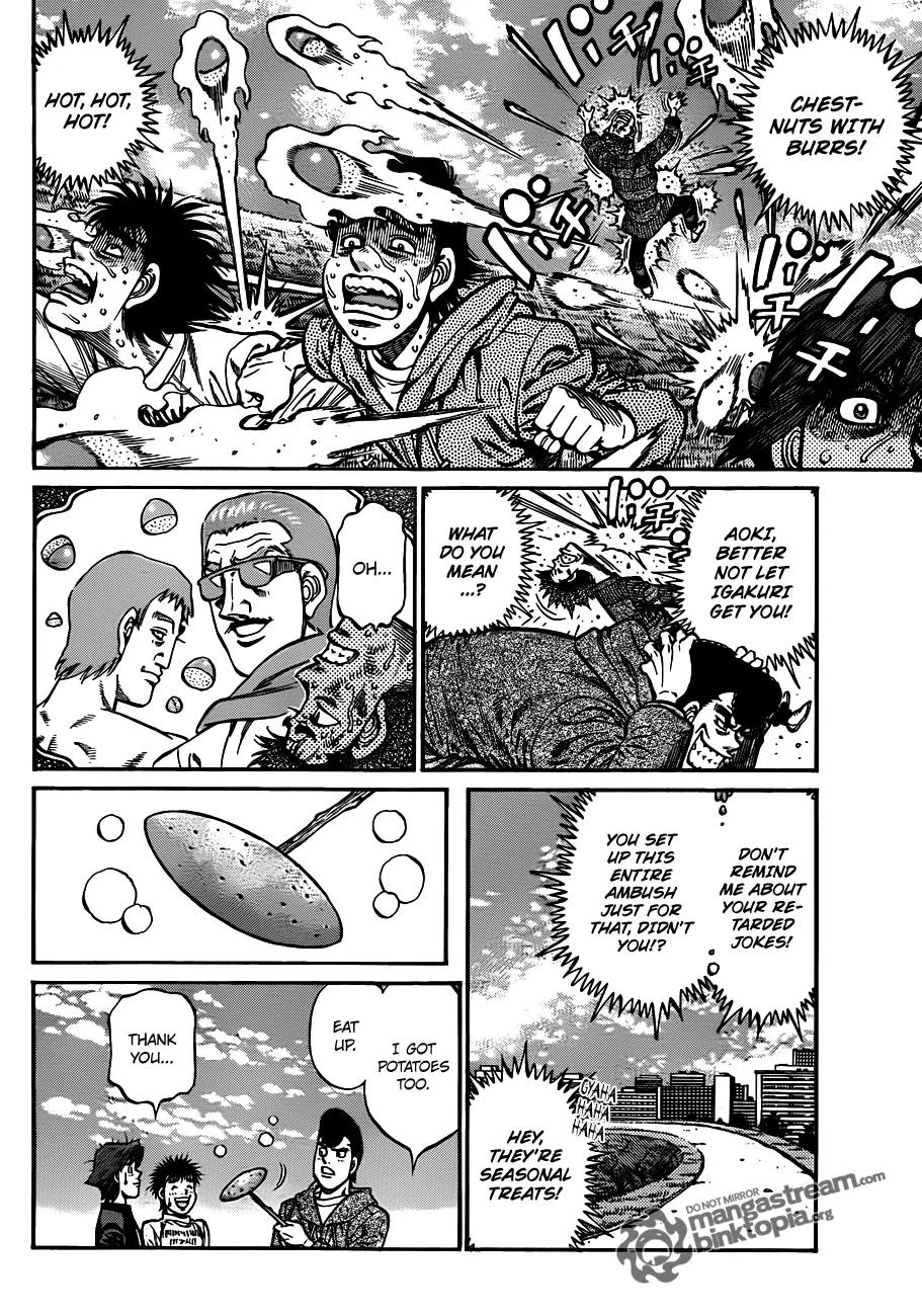 Hajime no Ippo Chapter 924 page 11 - Chapter 924 : Chestnuts, Potatoes, and Advice