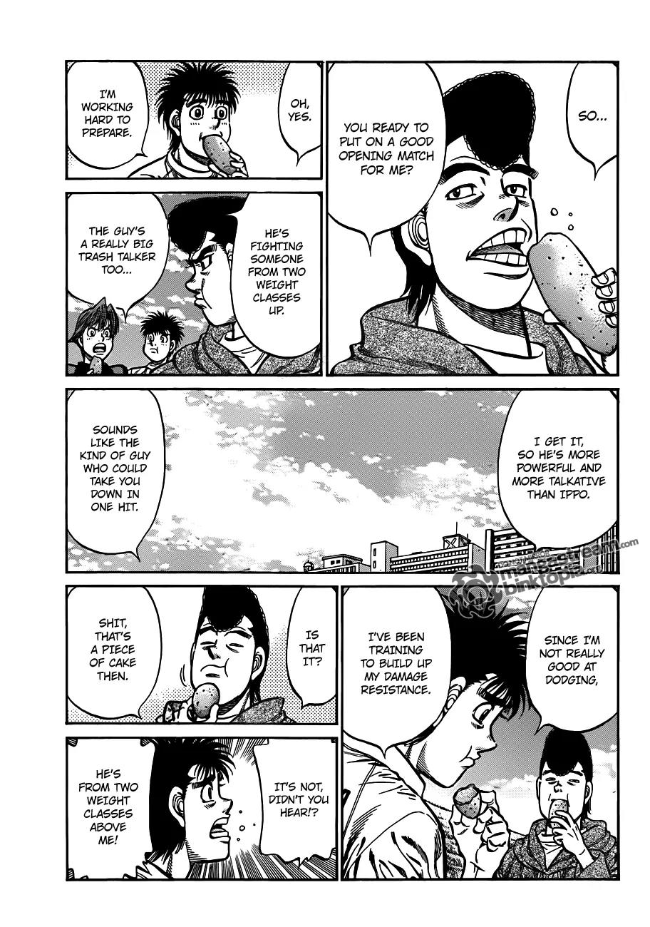 Hajime no Ippo Chapter 924 page 12 - Chapter 924 : Chestnuts, Potatoes, and Advice