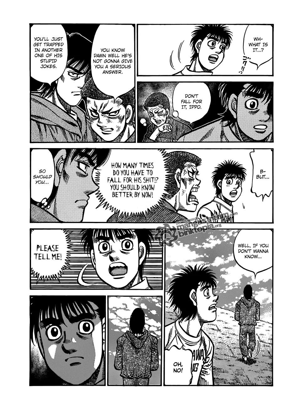 Hajime no Ippo Chapter 924 page 14 - Chapter 924 : Chestnuts, Potatoes, and Advice