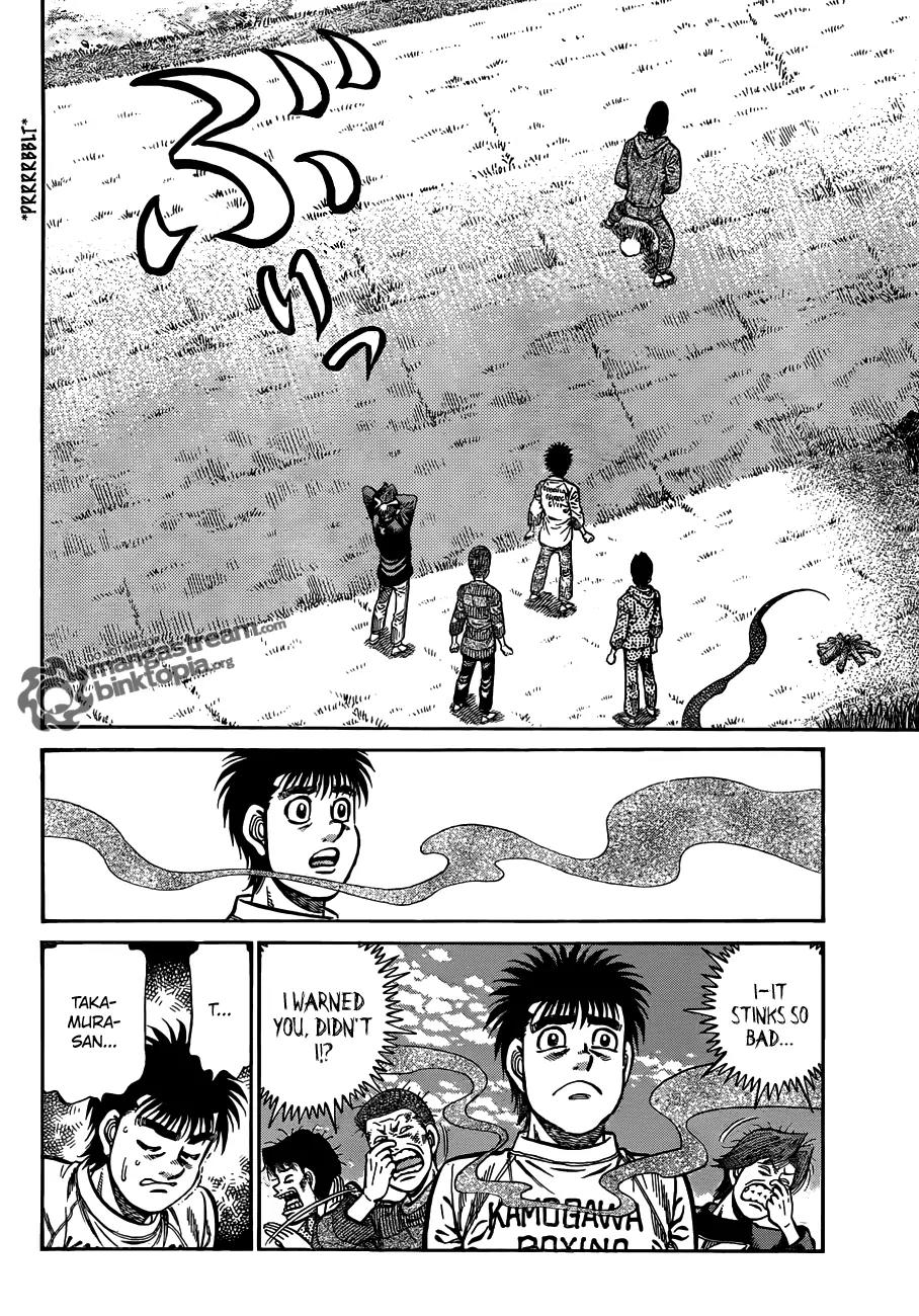 Hajime no Ippo Chapter 924 page 15 - Chapter 924 : Chestnuts, Potatoes, and Advice