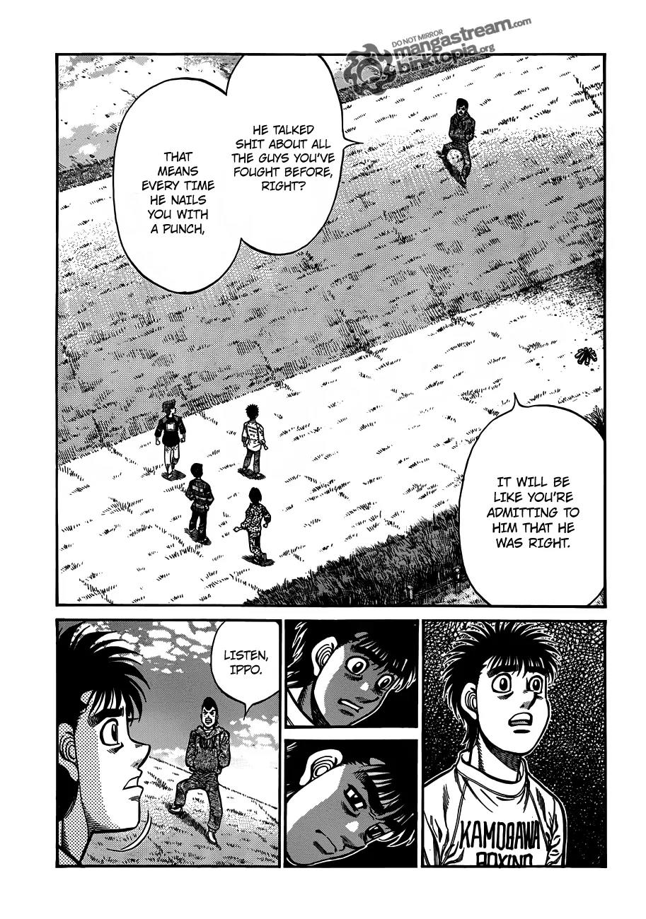 Hajime no Ippo Chapter 924 page 18 - Chapter 924 : Chestnuts, Potatoes, and Advice