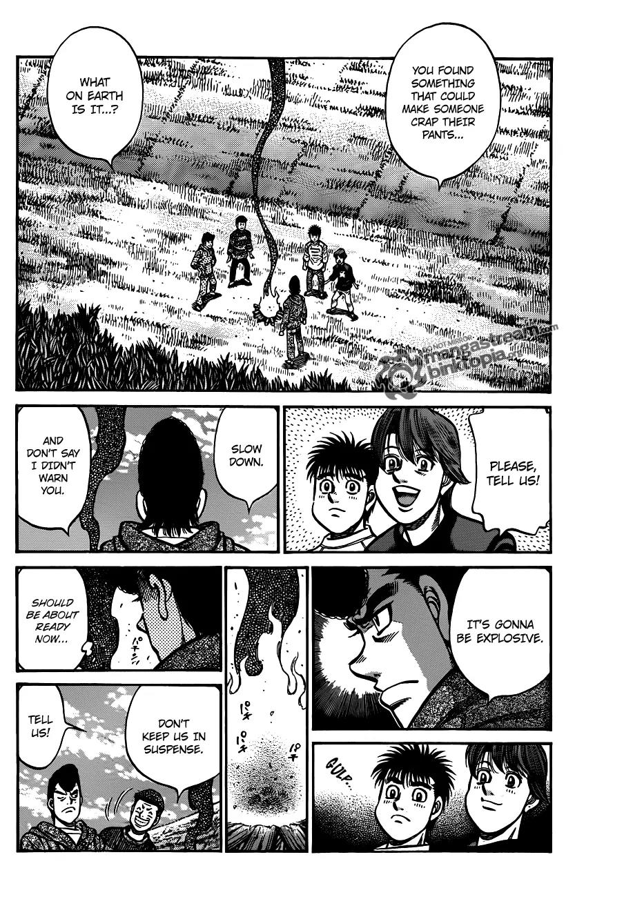 Hajime no Ippo Chapter 924 page 7 - Chapter 924 : Chestnuts, Potatoes, and Advice