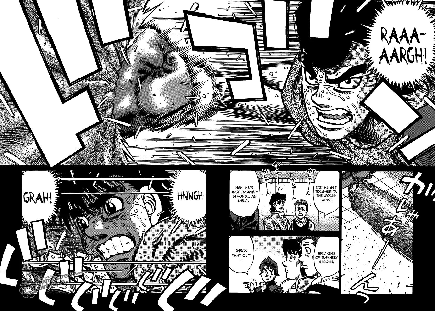 Hajime no Ippo Chapter 925 page 3 - Chapter 925 : Two Methods