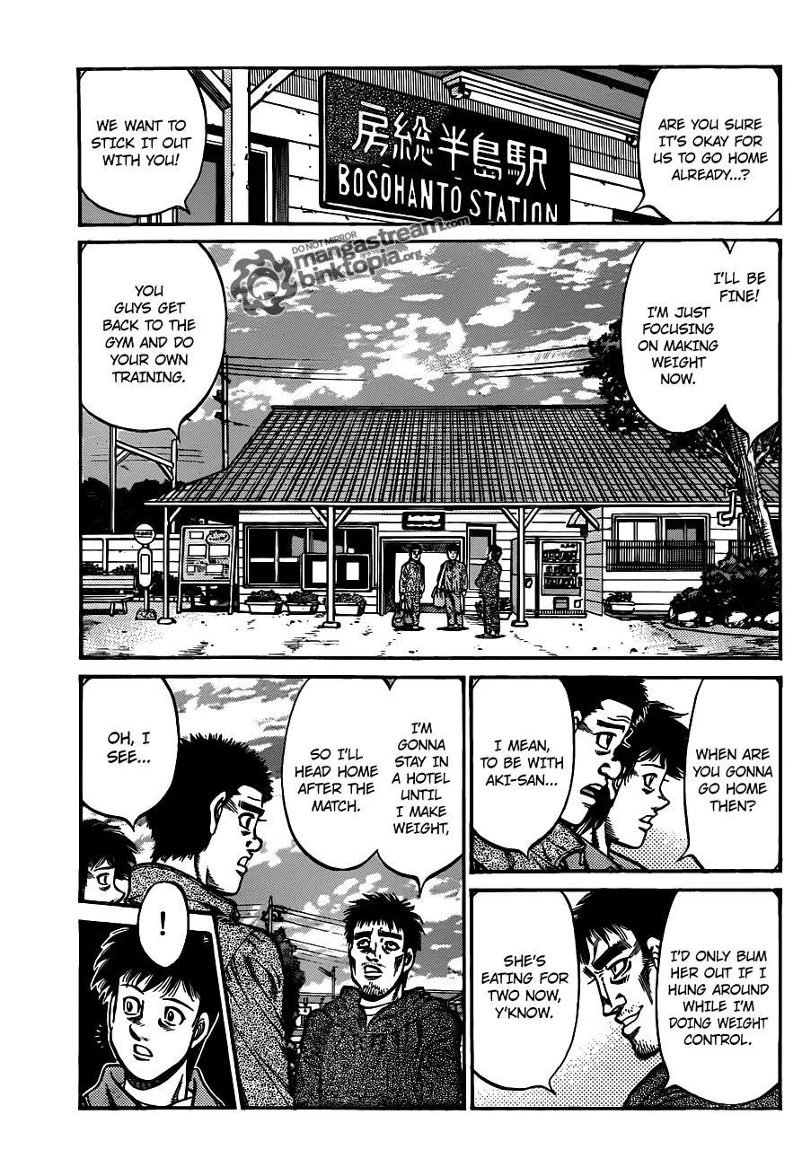 Hajime no Ippo Chapter 926 page 10 - Chapter 926 : Unknown Physicality