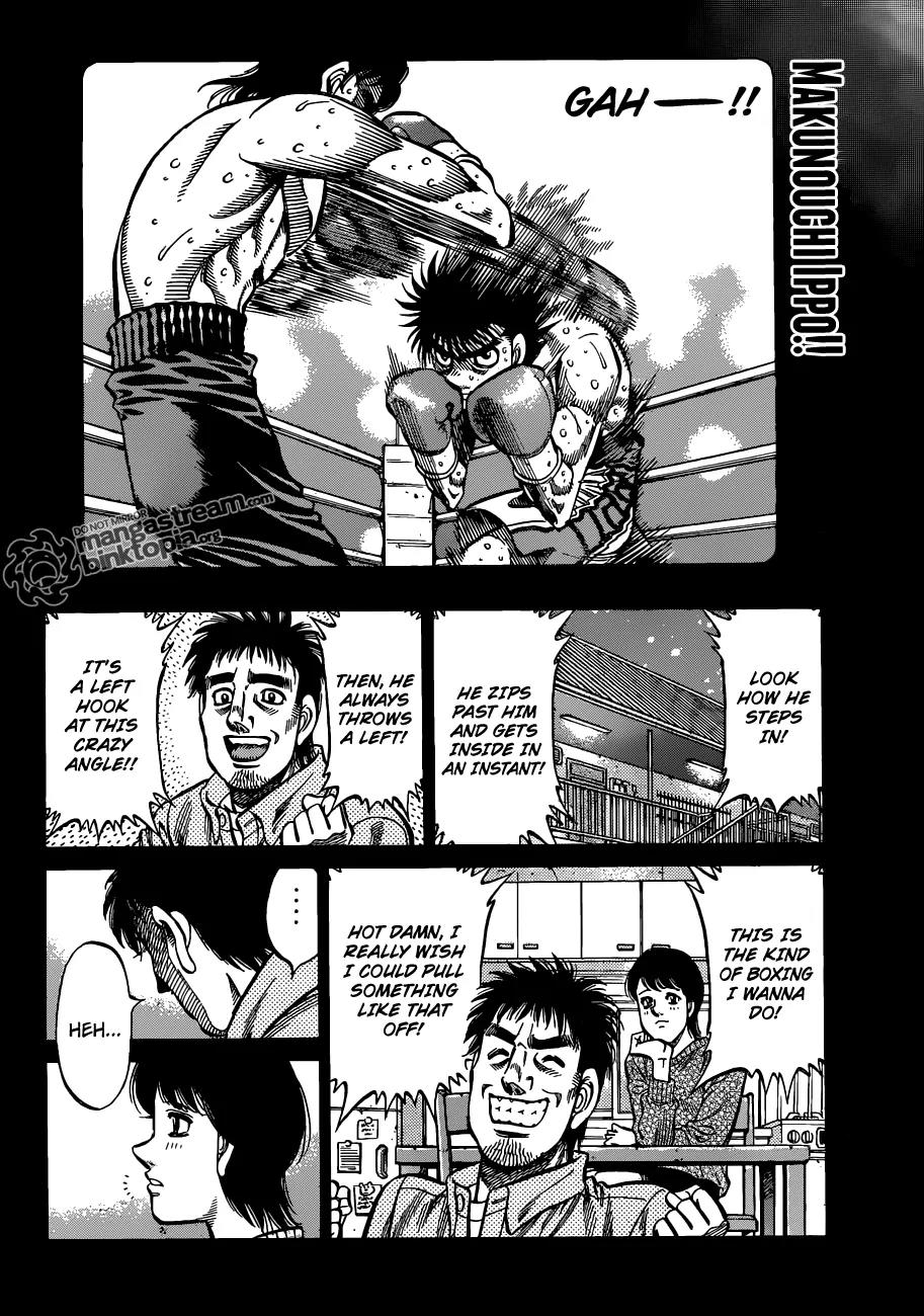 Hajime no Ippo Chapter 926 page 14 - Chapter 926 : Unknown Physicality