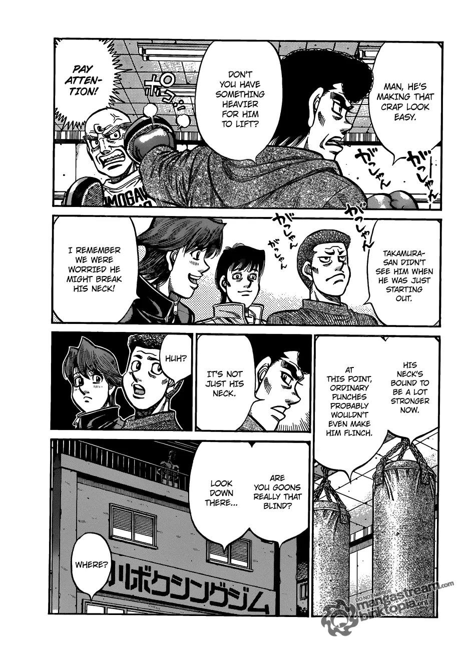 Hajime no Ippo Chapter 926 page 4 - Chapter 926 : Unknown Physicality