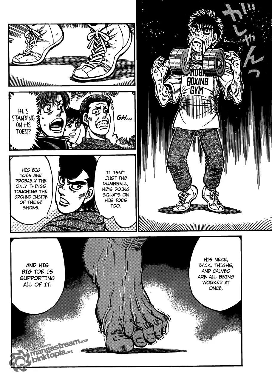 Hajime no Ippo Chapter 926 page 5 - Chapter 926 : Unknown Physicality