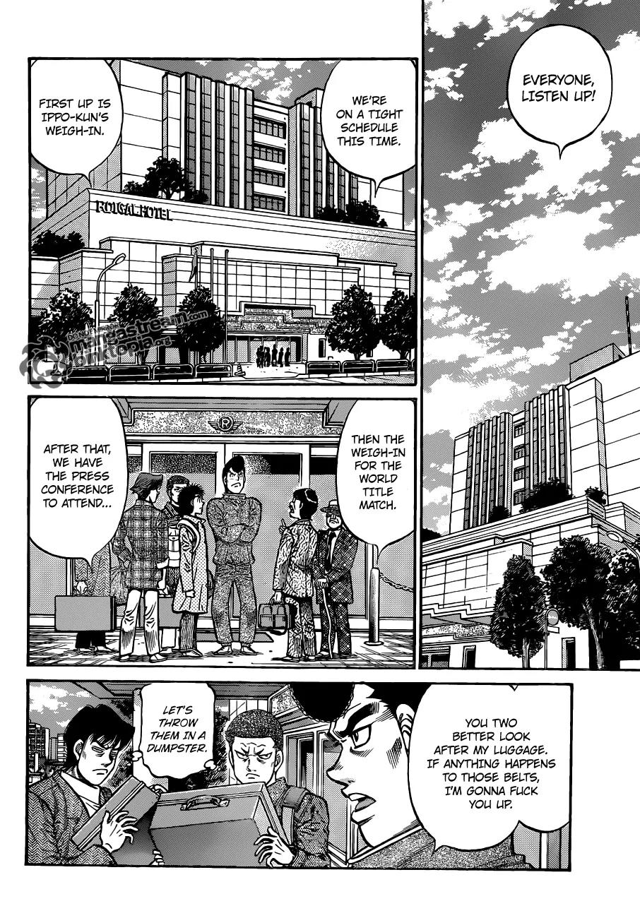Hajime no Ippo Chapter 927 page 5 - Chapter 927 : Loss, Gain, and Their Current Condition