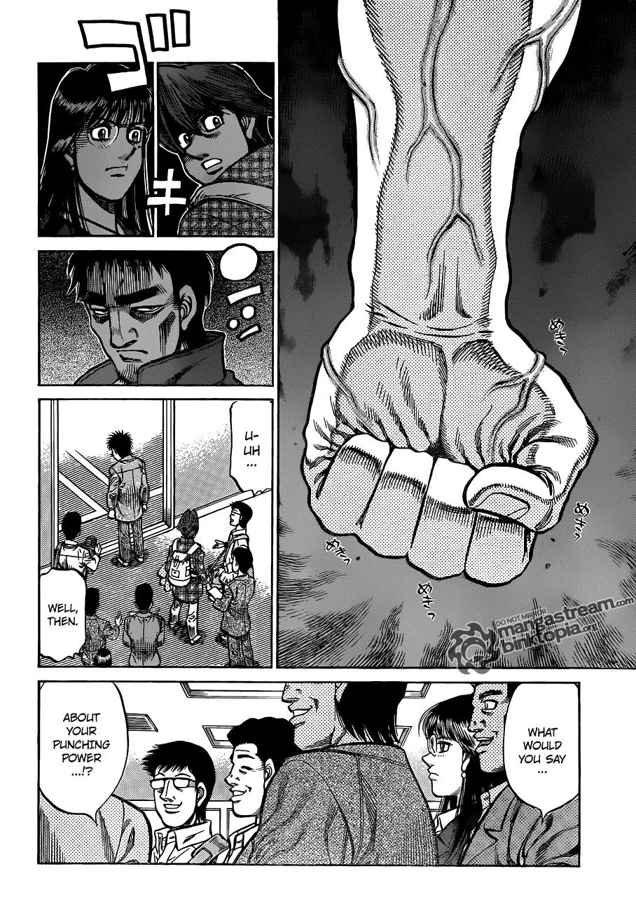 Hajime no Ippo Chapter 928 page 10 - Chapter 928 : What Kind of Expression
