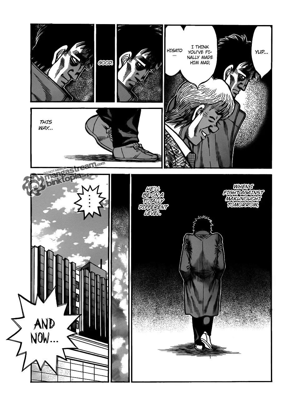 Hajime no Ippo Chapter 928 page 13 - Chapter 928 : What Kind of Expression