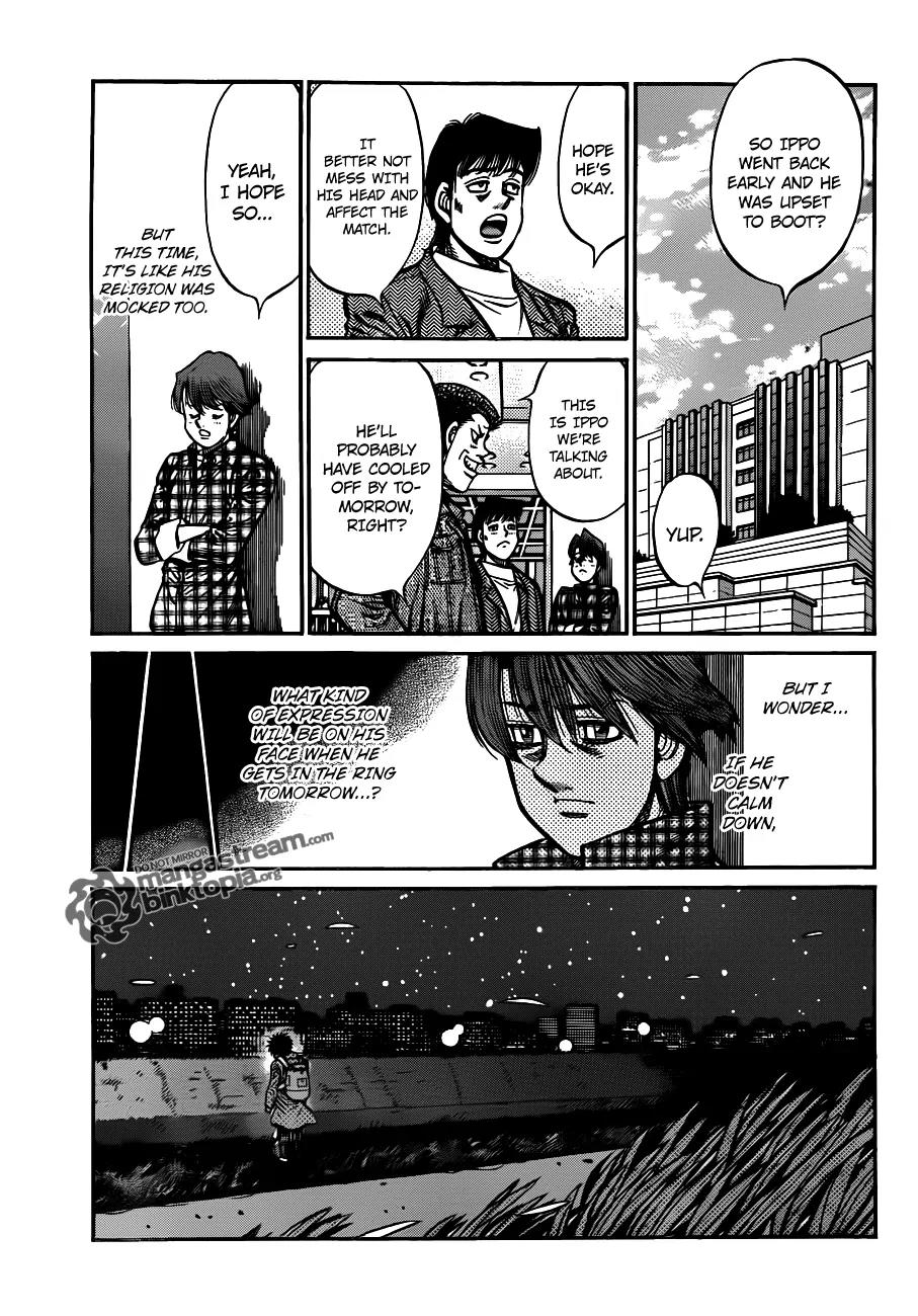Hajime no Ippo Chapter 928 page 16 - Chapter 928 : What Kind of Expression