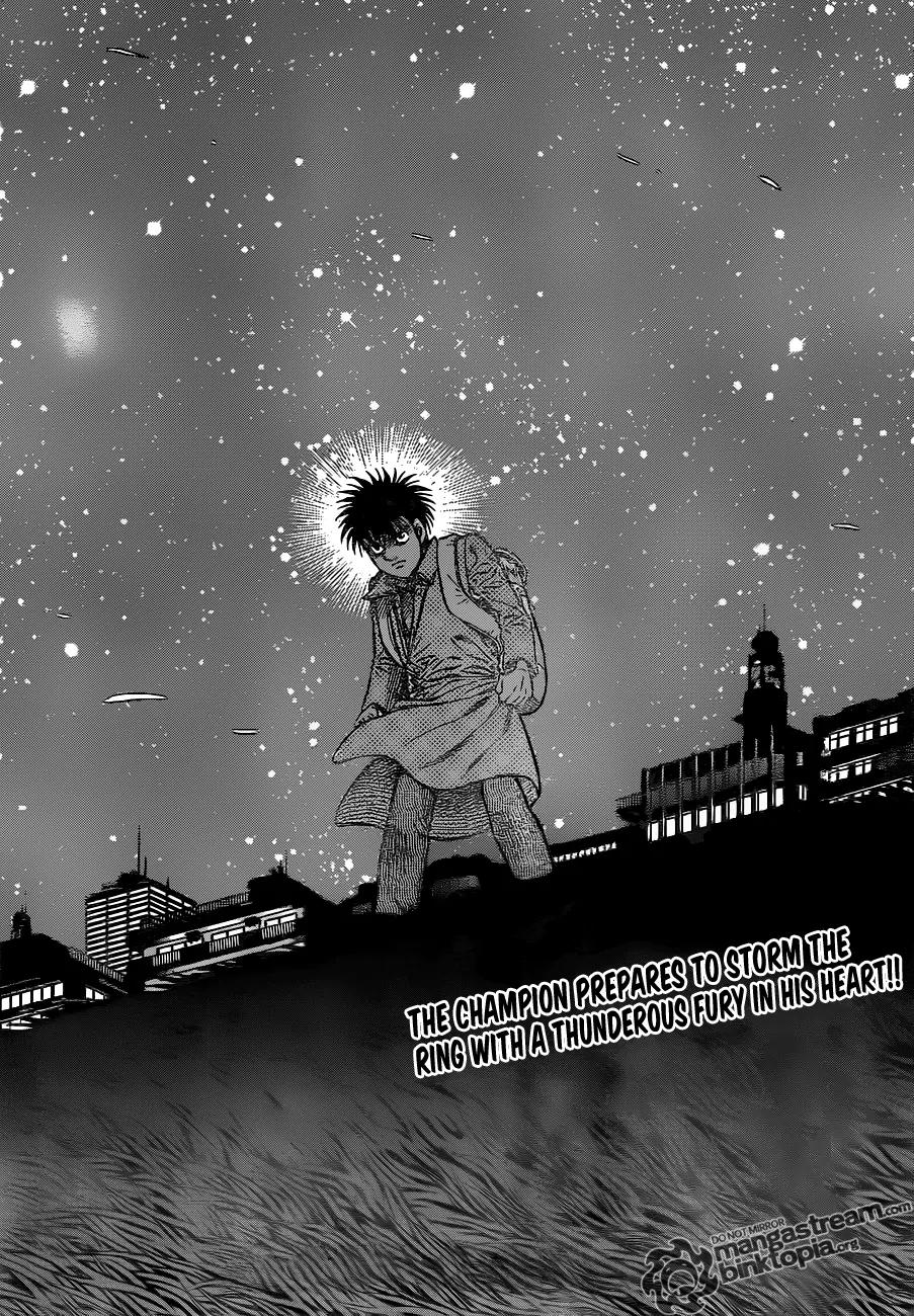 Hajime no Ippo Chapter 928 page 17 - Chapter 928 : What Kind of Expression