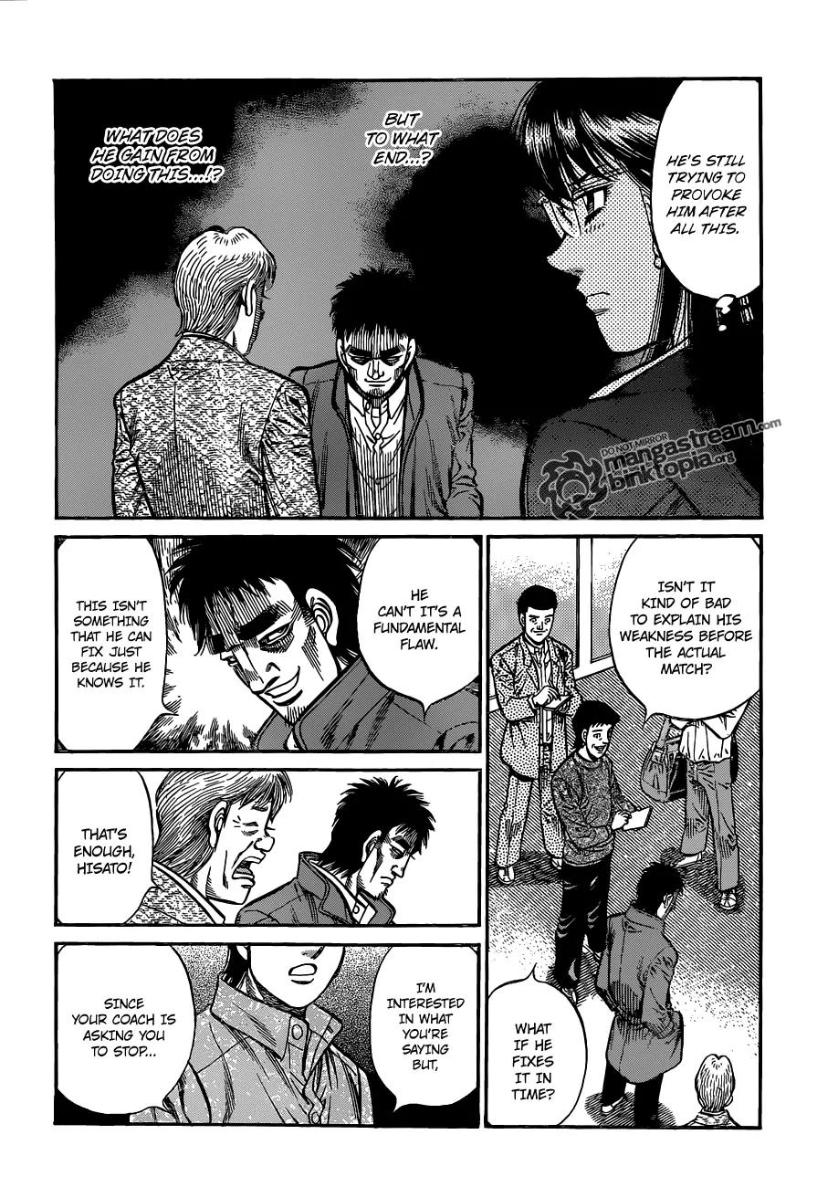 Hajime no Ippo Chapter 928 page 2 - Chapter 928 : What Kind of Expression