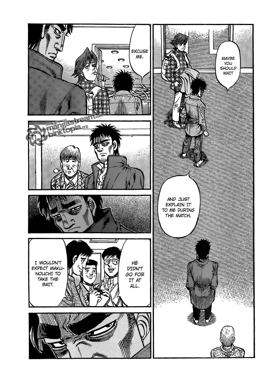 Hajime no Ippo Chapter 928 page 3 - Chapter 928 : What Kind of Expression