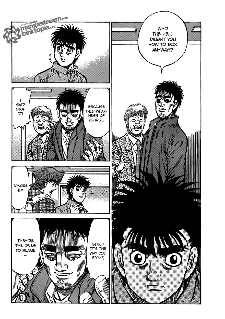 Hajime no Ippo Chapter 928 page 4 - Chapter 928 : What Kind of Expression