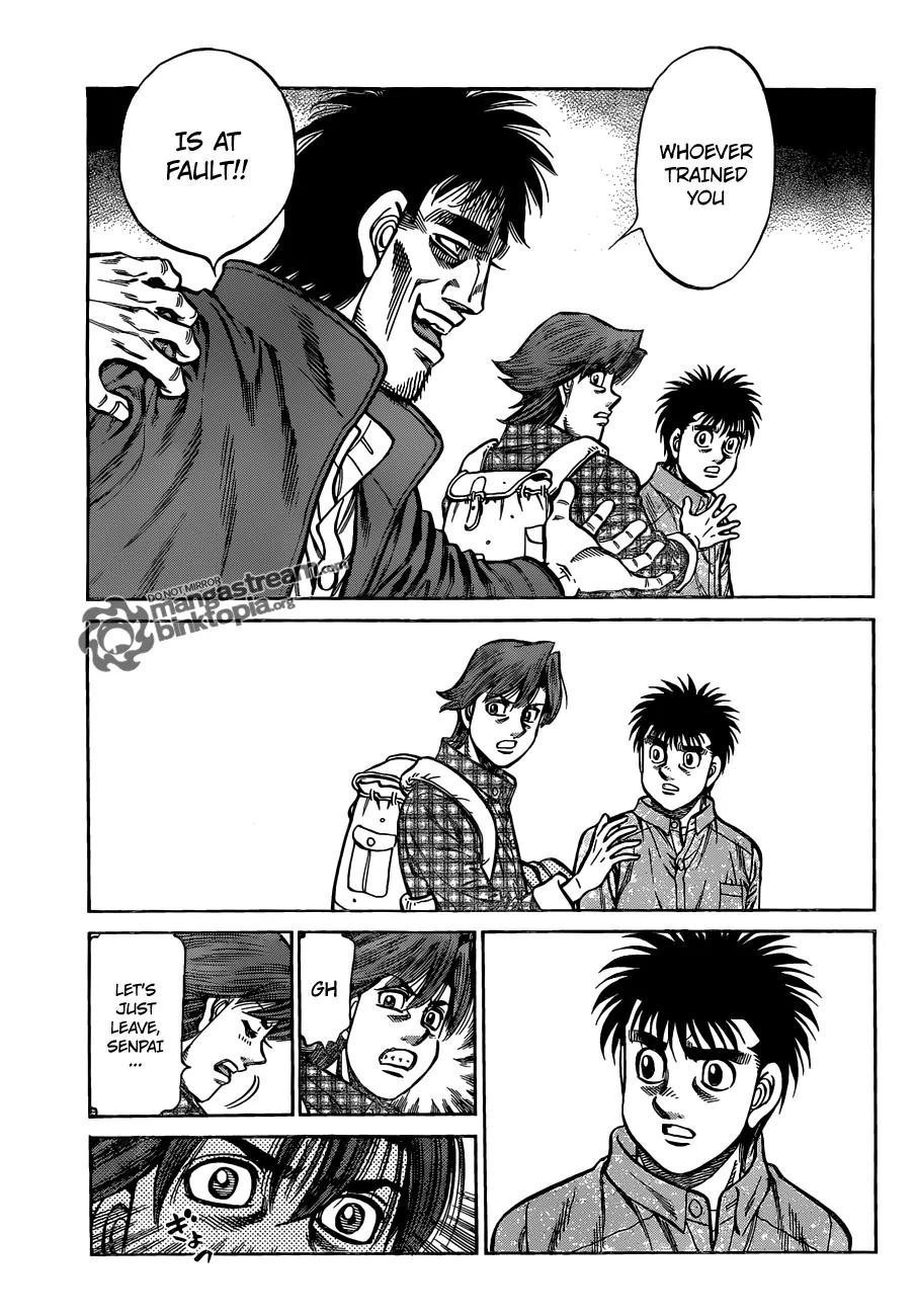 Hajime no Ippo Chapter 928 page 5 - Chapter 928 : What Kind of Expression