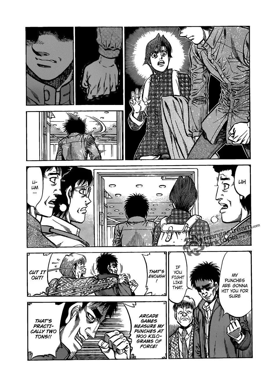 Hajime no Ippo Chapter 928 page 7 - Chapter 928 : What Kind of Expression