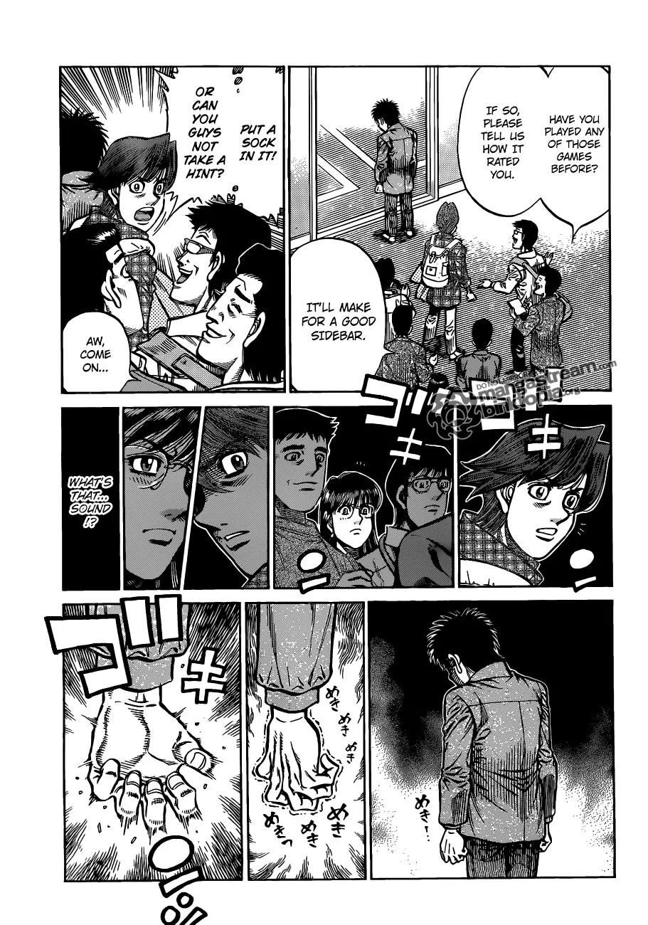 Hajime no Ippo Chapter 928 page 9 - Chapter 928 : What Kind of Expression