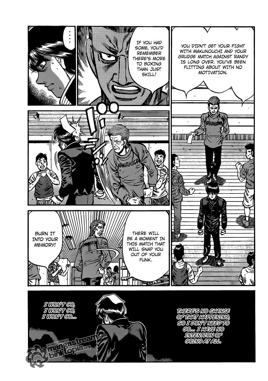 Hajime no Ippo Chapter 929 page 11 - Chapter 929 : Strange Atmosphere
