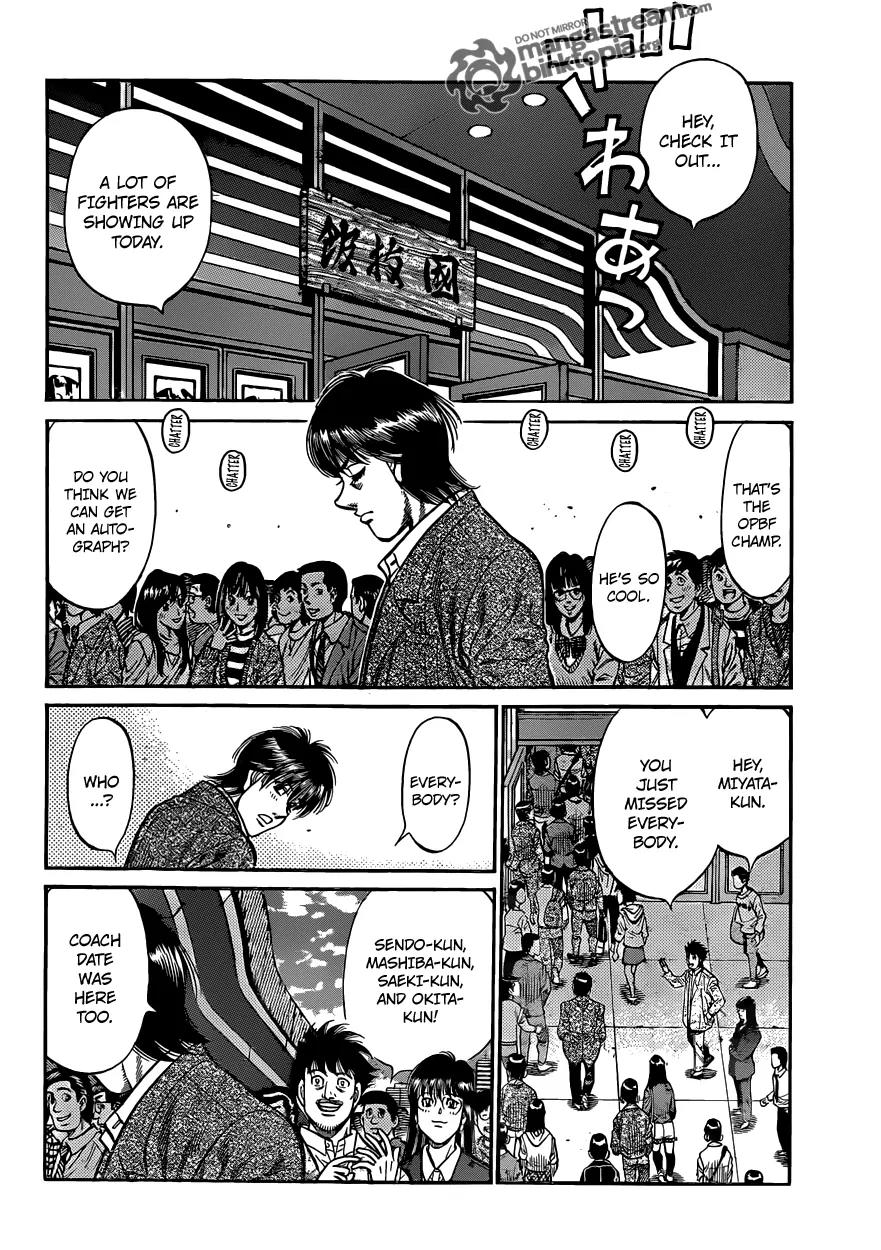 Hajime no Ippo Chapter 929 page 12 - Chapter 929 : Strange Atmosphere